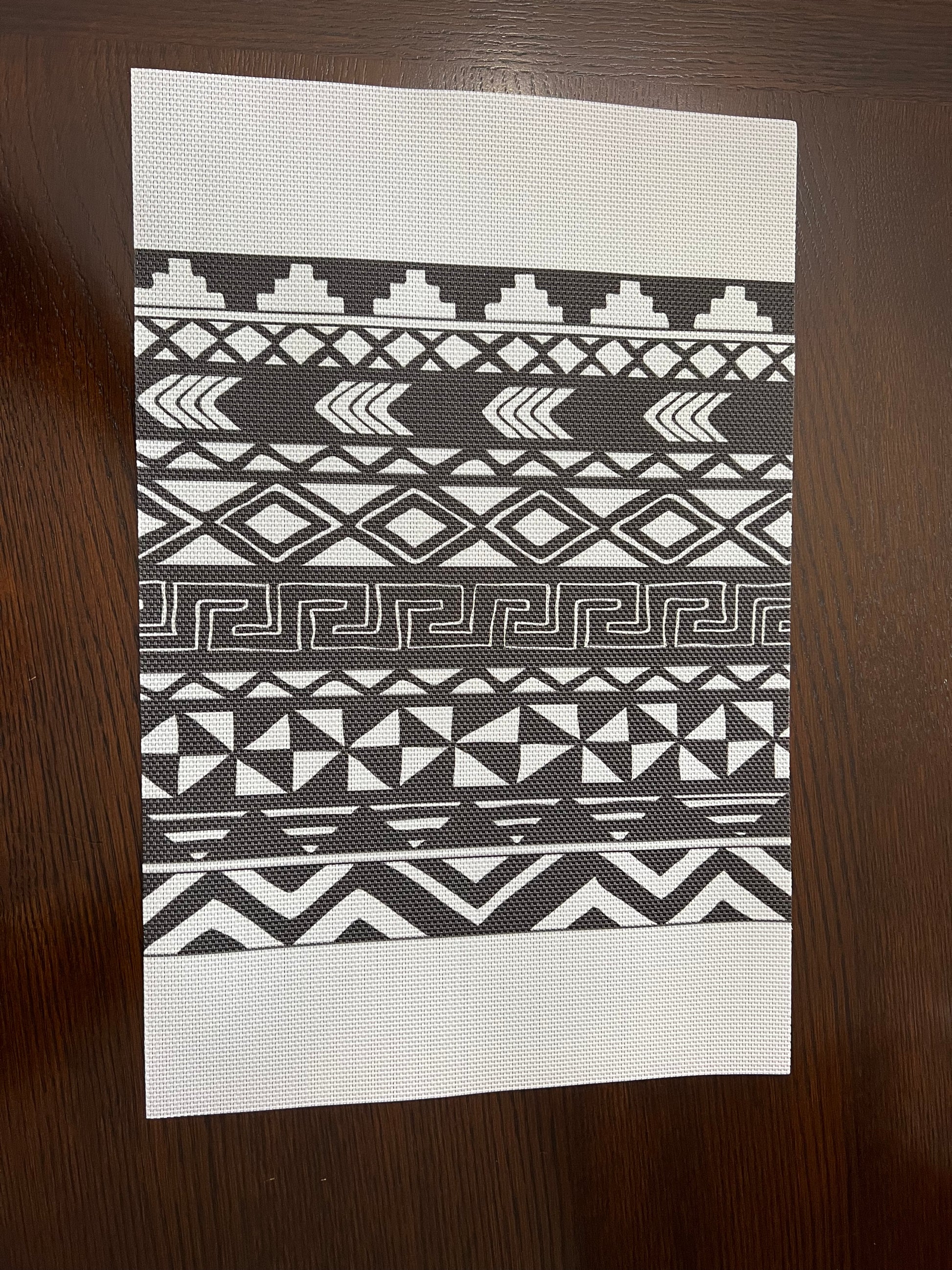 Boho design placemats