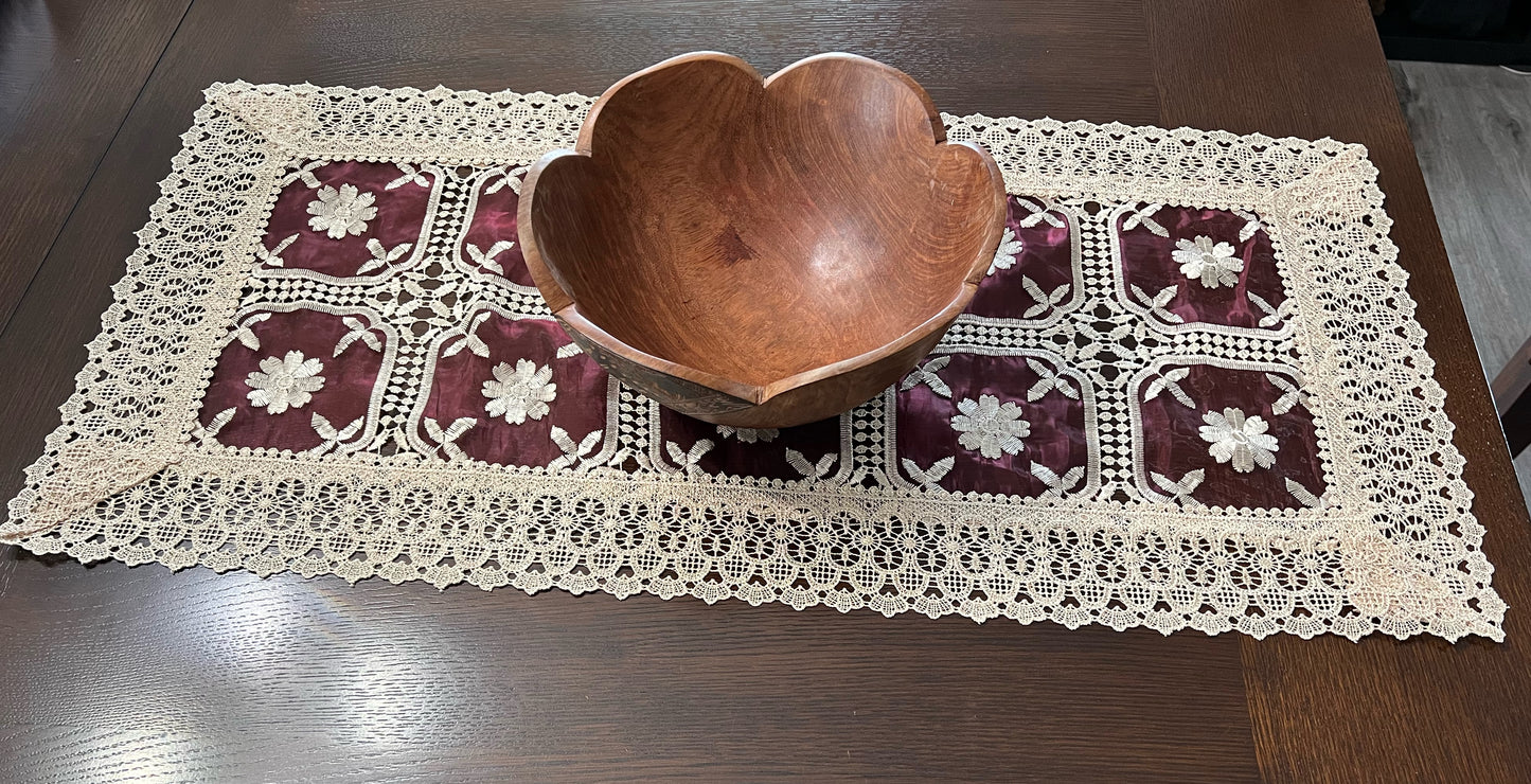 Flower table runner